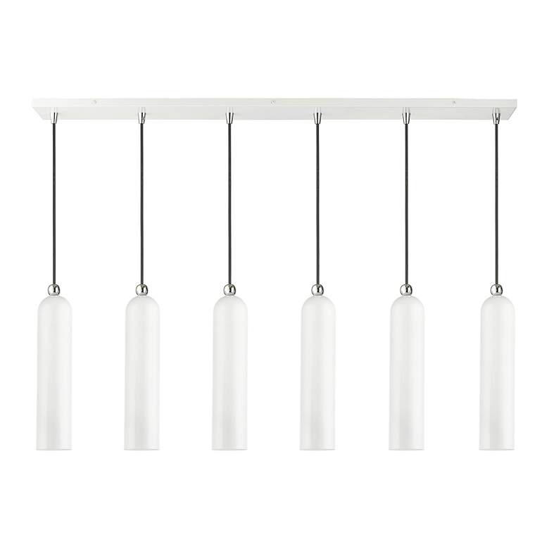 Image 3 Ardmore 6 Light Shiny Linear Pendant more views