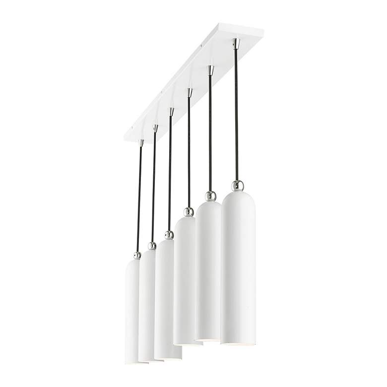 Image 7 Ardmore 6 Light Shiny Linear Pendant more views