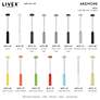 Ardmore 6 Light Shiny Linear Pendant