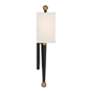 5_Ardson 1 Light Matte Black + Vibrant Gold Sconce more views