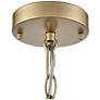 6_Arelyn 13" Wide Modern Gold 2-Light Pendant more views