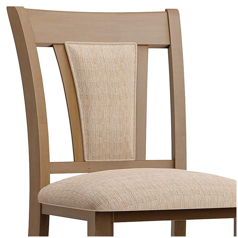 Image 2 Arena 25 3/4" Natural Tone Wood Counter Stools Set of 2 more views