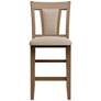 4_Arena 25 3/4" Natural Tone Wood Counter Stools Set of 2 more views