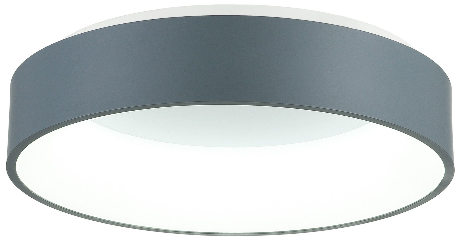 Arenal Integrated LED 18in Gray Flush Mount