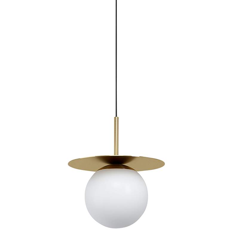 Image 1 Arenales Brushed Brass Mini Pendant