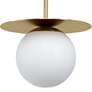 Arenales Brushed Brass Mini Pendant