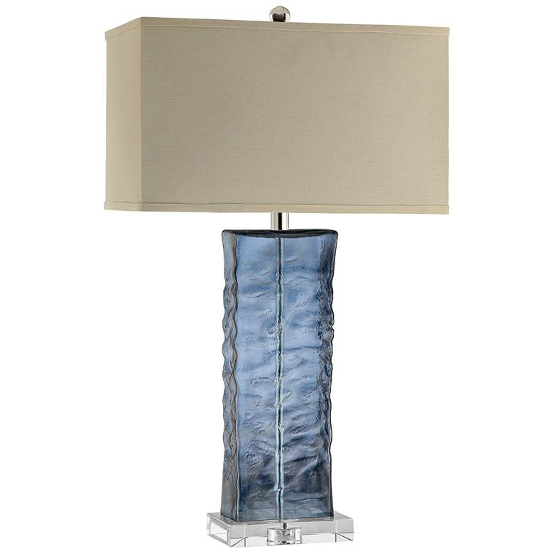 Image 1 Arendell 30" High 1-Light Table Lamp - Blue