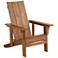 Aretha Modern Adirondack Adjustable Back Outdoor Chair