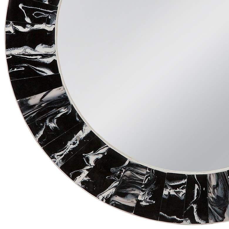 Image 3 Argentella 38 inchH Contemporary Styled Wall Mirror more views