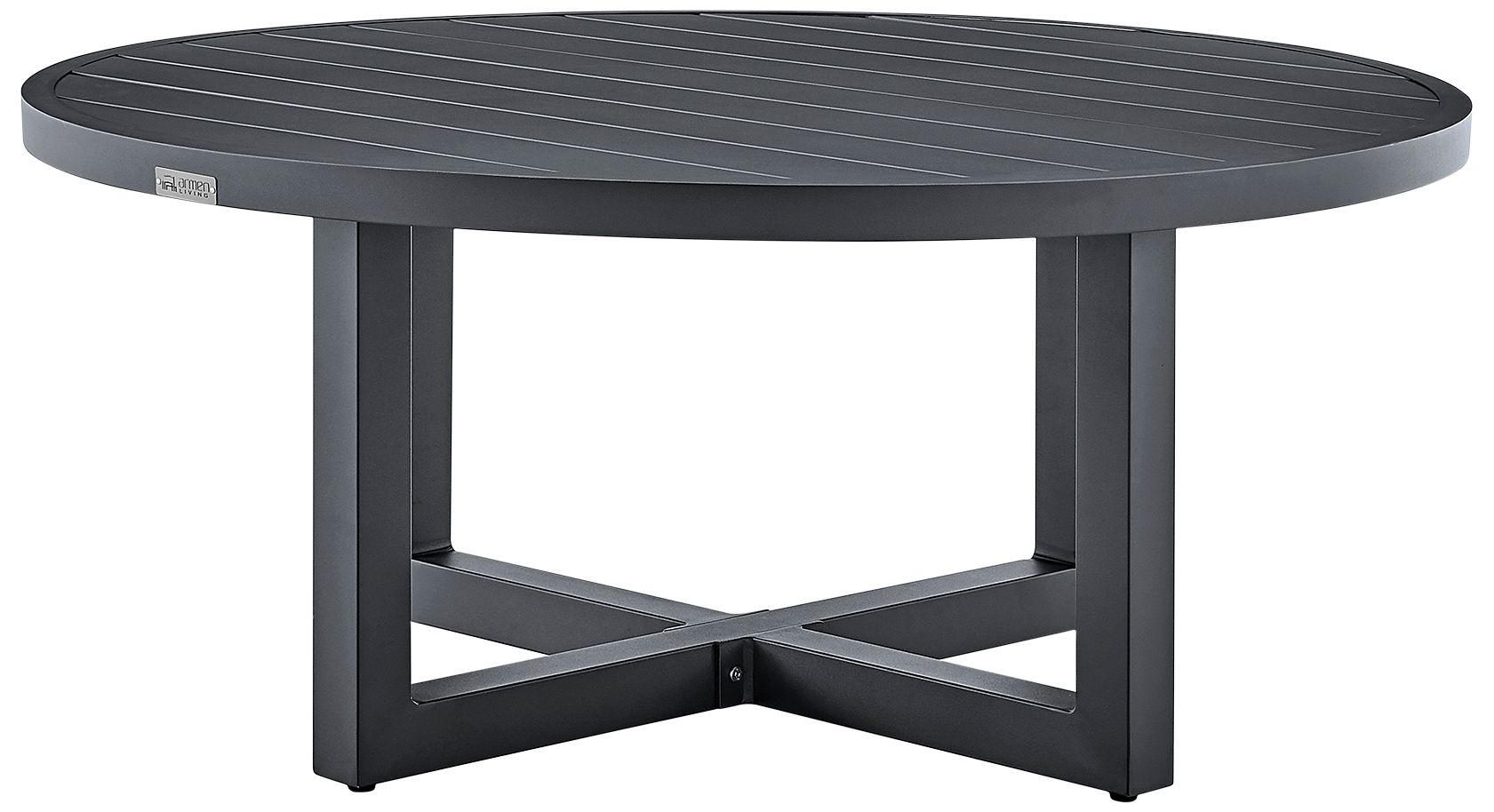 Image 7 Argiope 3 Piece Patio Outdoor Swivel Seating Set in Dark Grey Aluminum more views