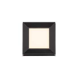Image3 of Argo 5"H x 5"W 5-Light Outdoor Wall Light in Black more views