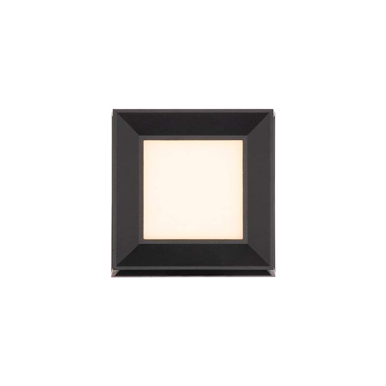 Image 3 Argo 5"H x 5"W 5-Light Outdoor Wall Light in Black more views