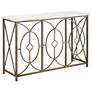 Ari 47 1/4" Wide Marble Console Table
