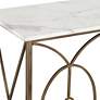 Ari 47 1/4" Wide Marble Console Table