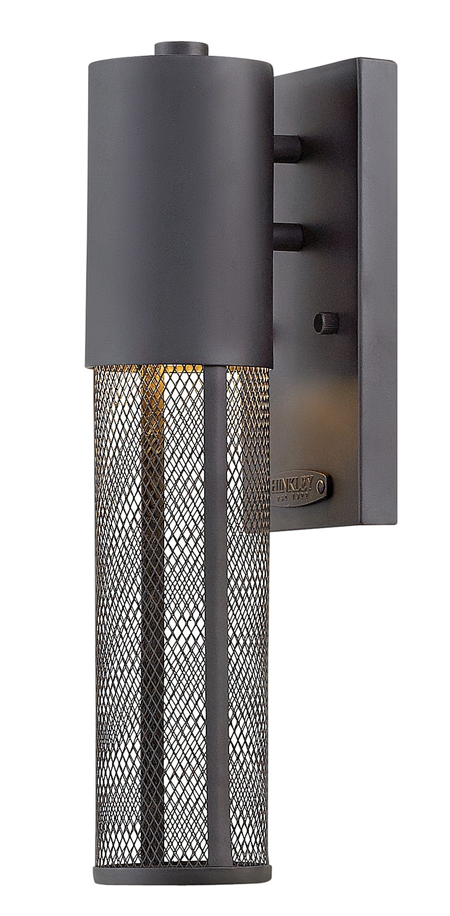 Image 2 Aria 14 1/2" High Black Cylindrical LED Outdoor Wall Light more views