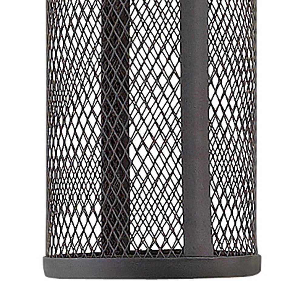 Image 5 Aria 14 1/2" High Black Cylindrical LED Outdoor Wall Light more views
