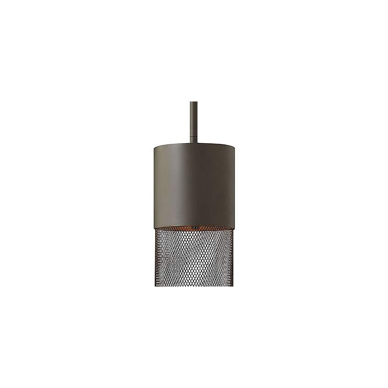 Image 2 Aria 15 3/4" High Buckeye Bronze LED Outdoor Hanging Light more views