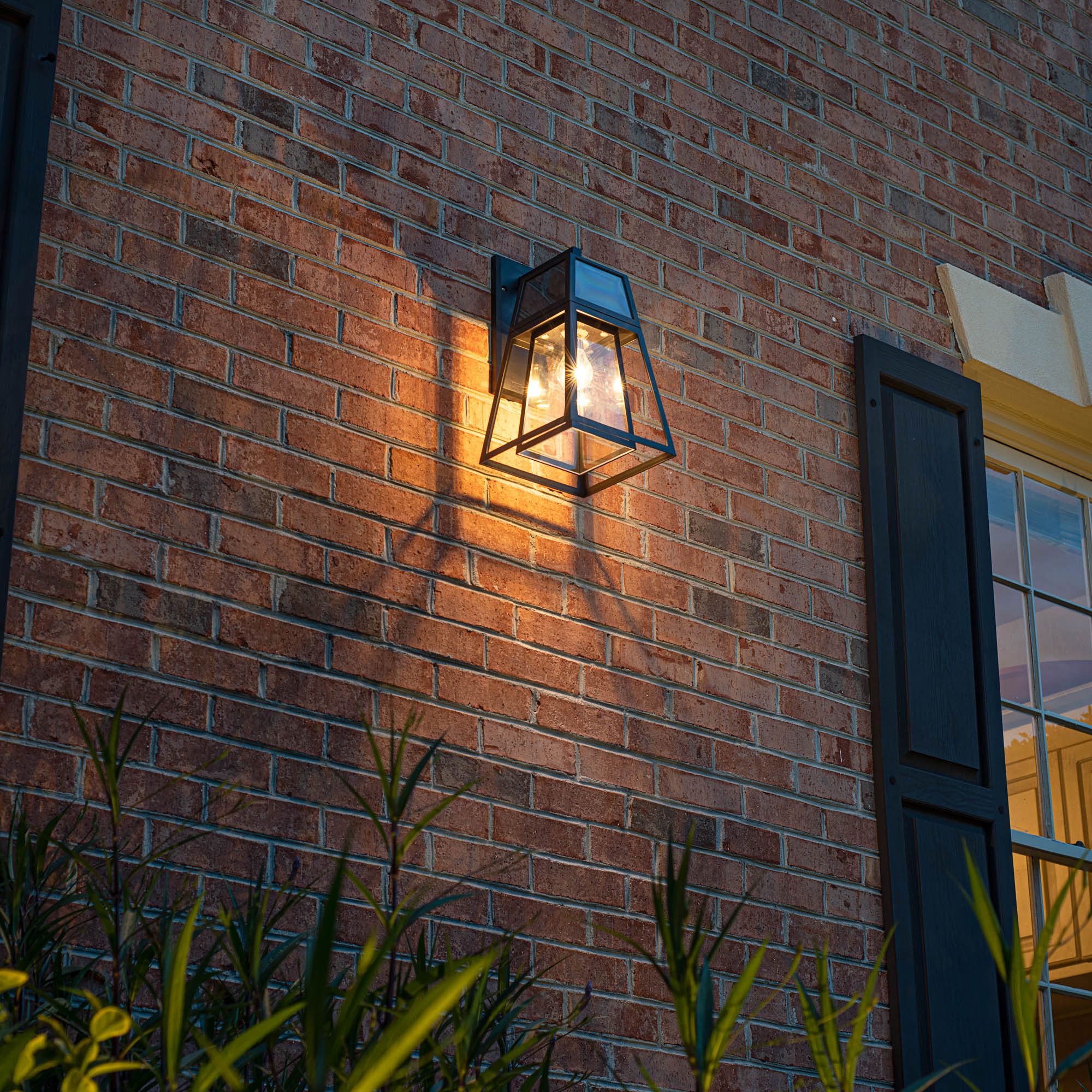 Watch A Video About the Aria Black Dust to Dawn Solar LED Wall Light