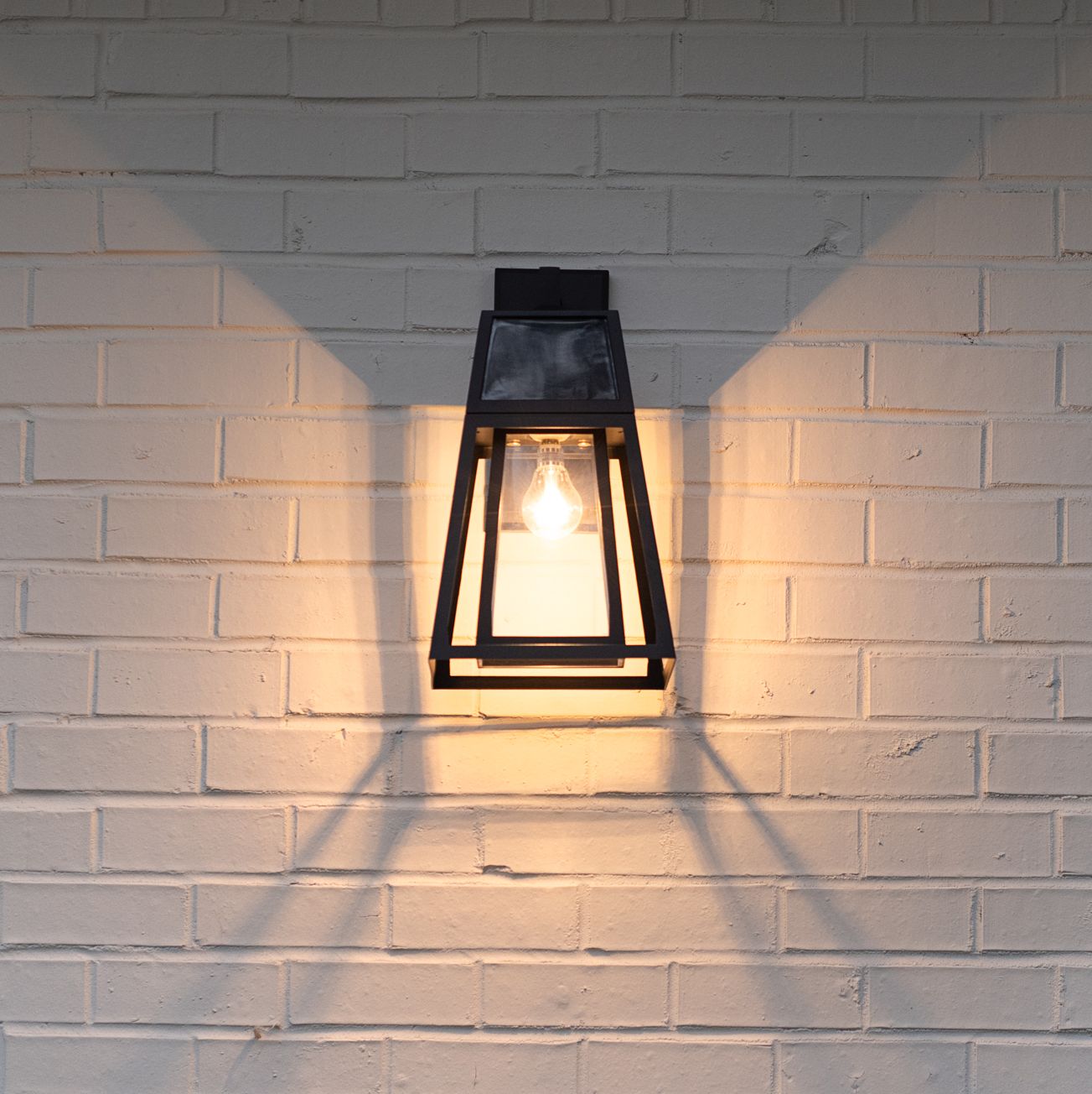 Watch A Video About the Aria Black Dust to Dawn Solar LED Wall Light