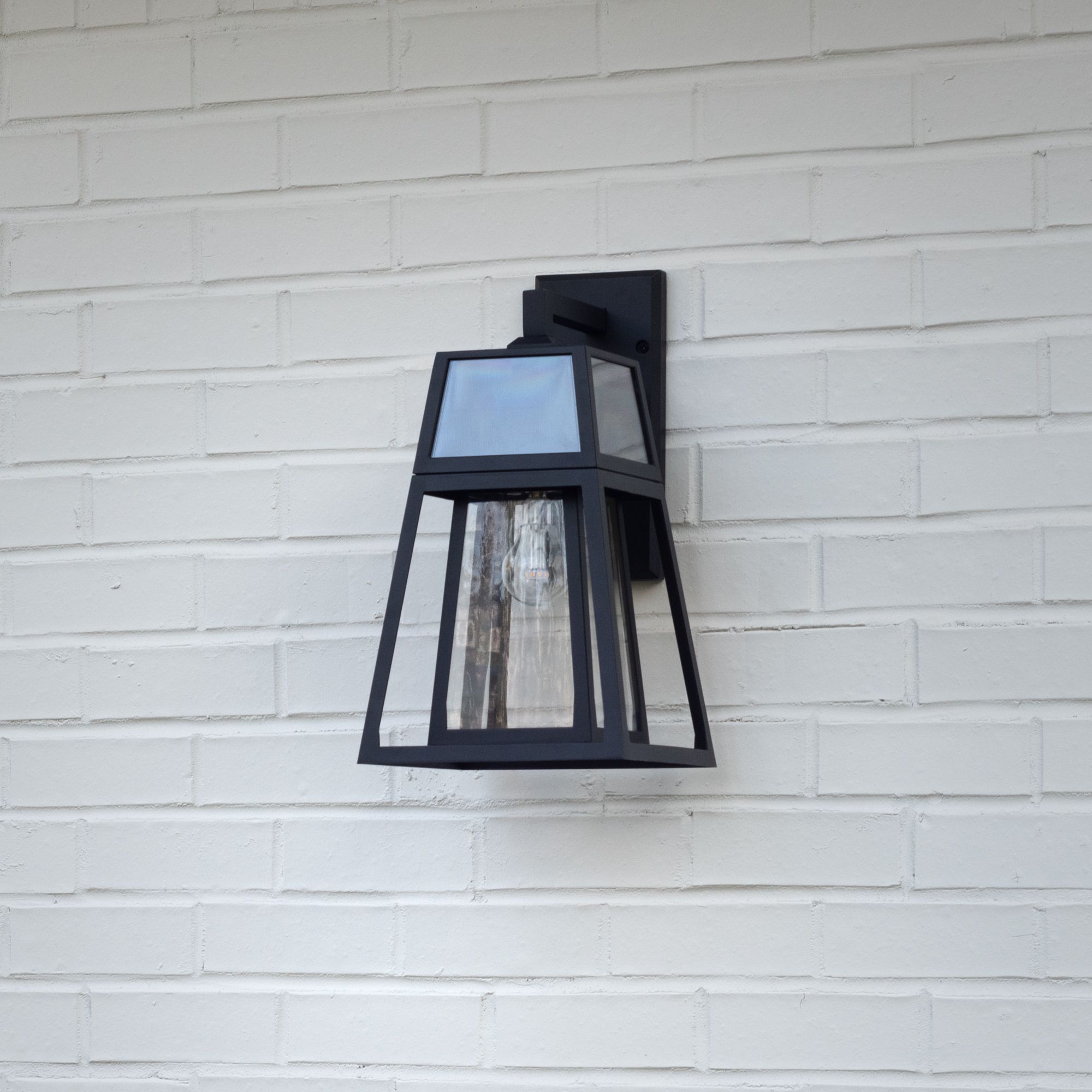 Watch A Video About the Aria Black Dust to Dawn Solar LED Wall Light