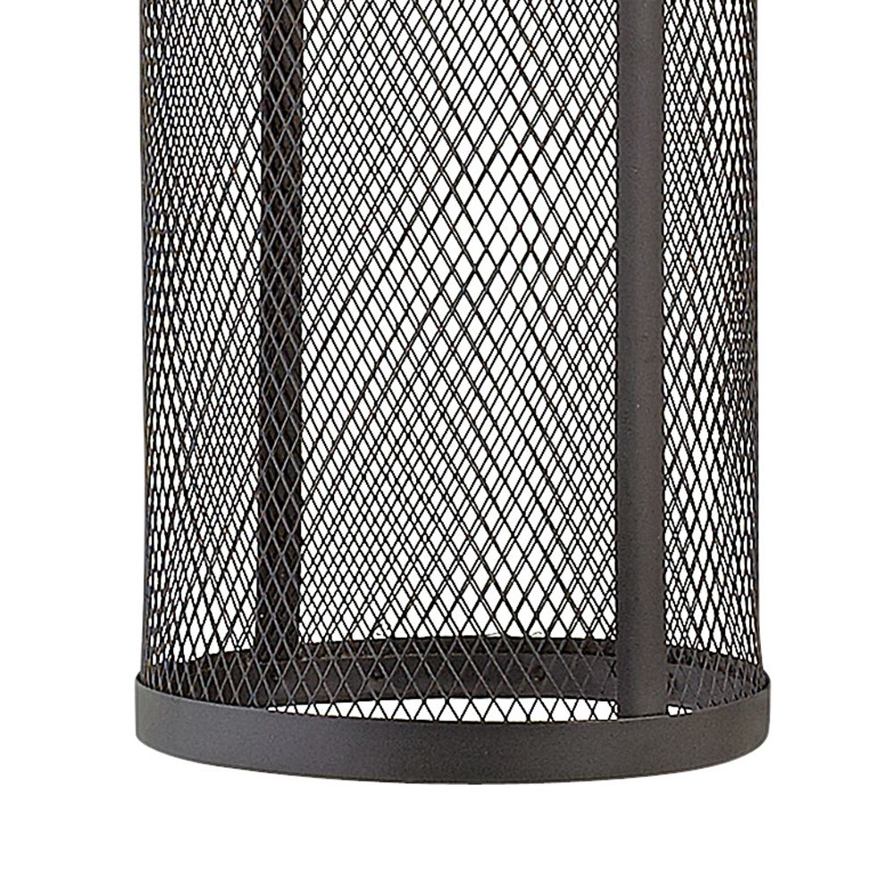 Image 5 Aria 18 1/2" High Black Cylindrical LED Outdoor Wall Light more views
