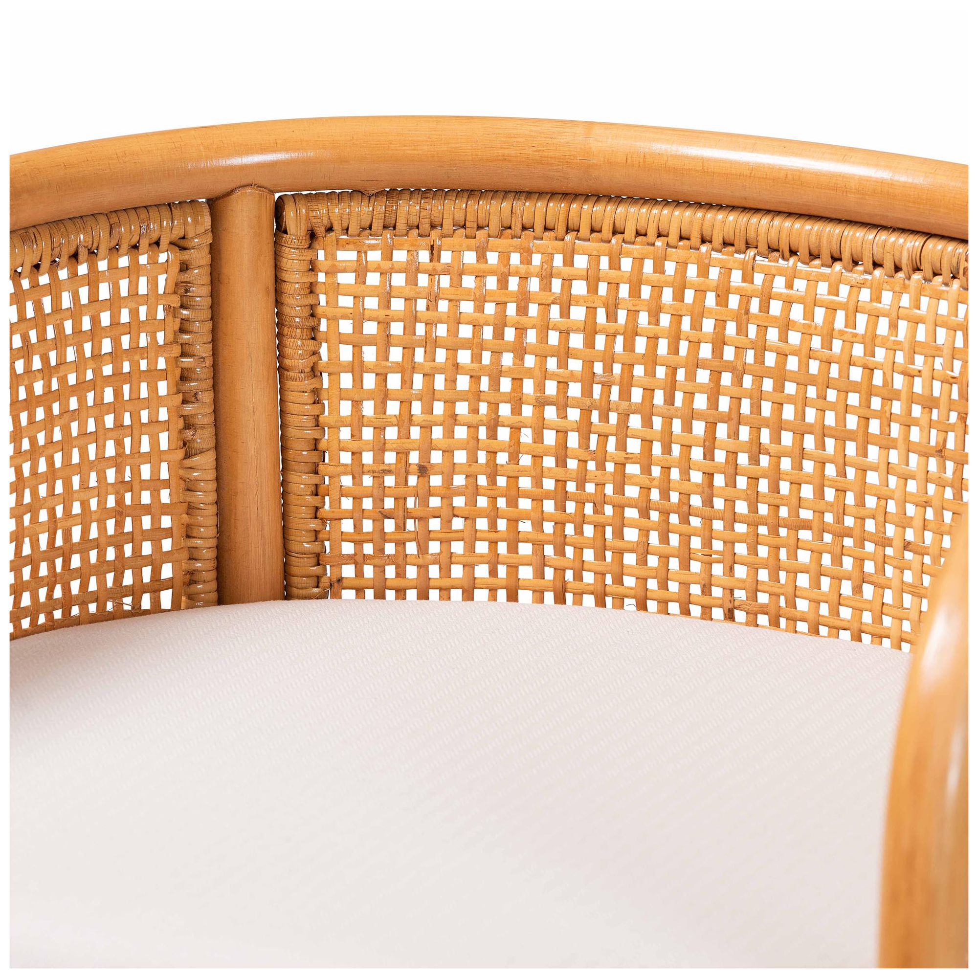 Image 6 Aria 22 1/2" Natural Rattan Counter Stool more views