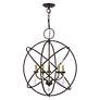 Thumbnail3 of Aria 5 Light Bronze Chandelier more views