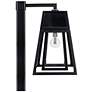 2_Aria 98 1/2" High Black Solar LED Post Light with Base