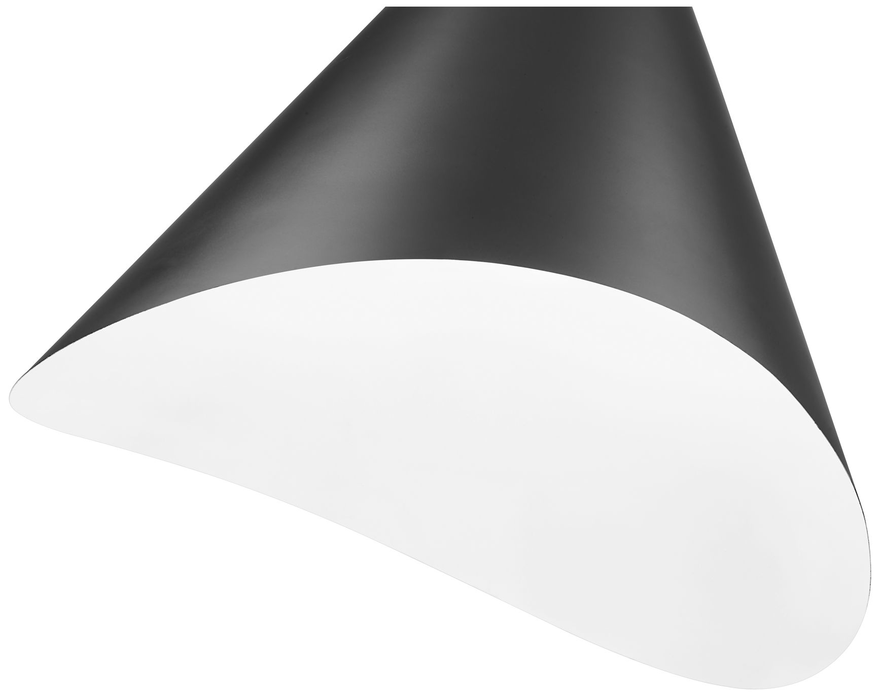 Image 4 Aria by Z-Lite Matte Black 18 inch 1 Light Pendant more views