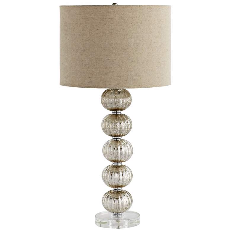 Image 1 Aria Crackle Glass Table Lamp