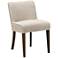 Aria Heather Twill Stone Dining Chair