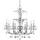 Ariah 8-Light 28 1/2" Wide Clear Crystal Chandelier