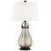Arian Oil-Rubbed Bronze Fluted Mercury Glass Table Lamp