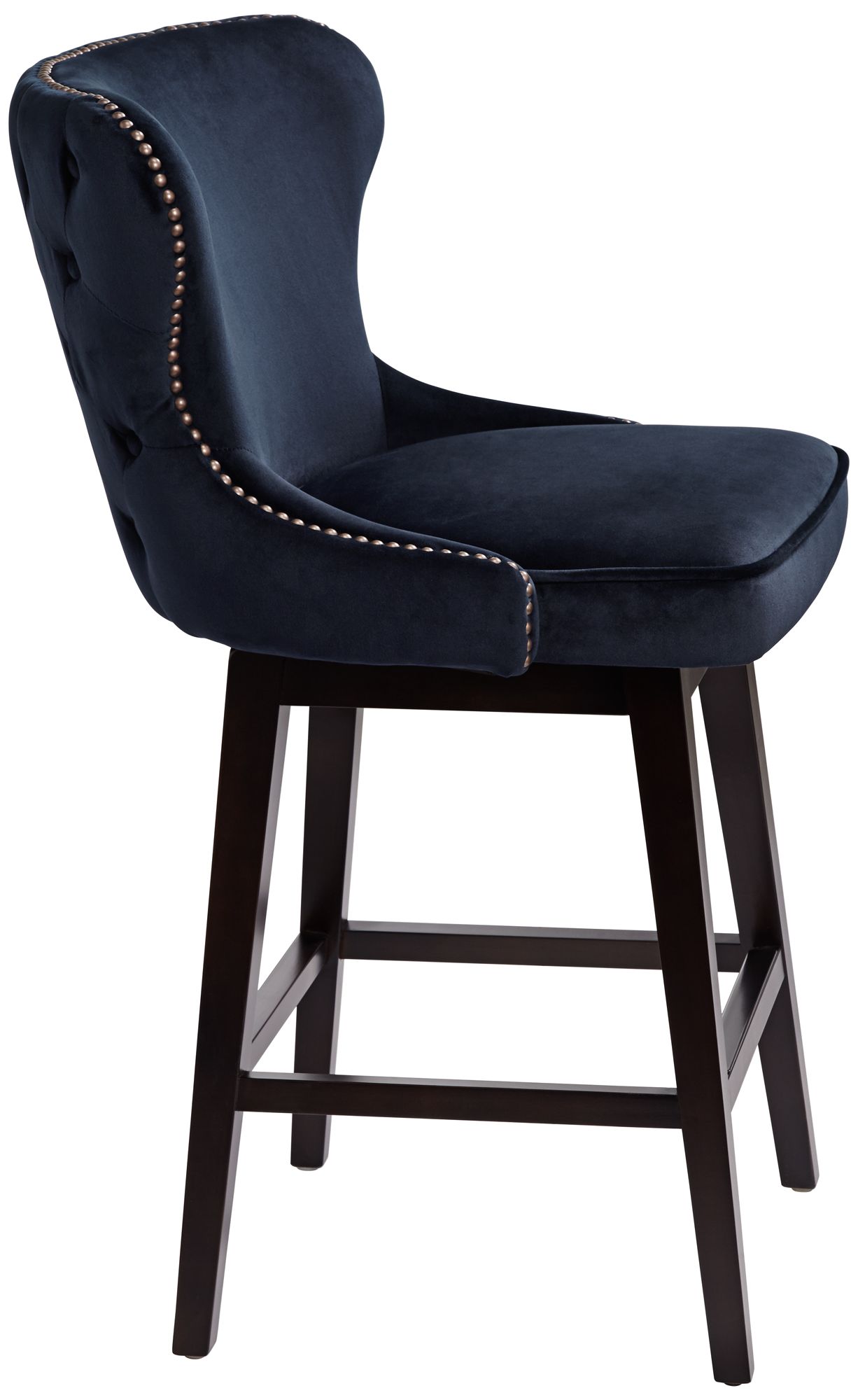 navy blue swivel counter stools