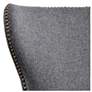 Thumbnail4 of Ariana Dark Gray Fabric Dining Chair more views