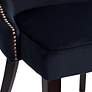 7_Ariana Navy Blue Velvet Tufted Dining Chairs Set of 2 more views