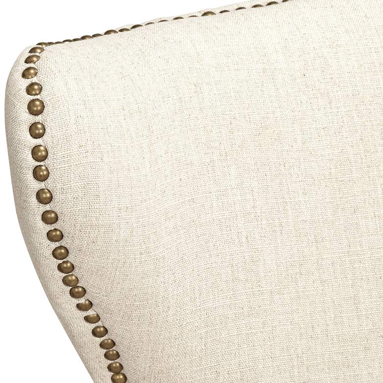 Image 4 Ariana Sand Fabric Tufted Dining Chairs Set of 2 more views