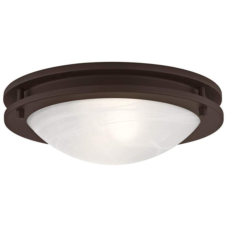 Image 1 Ariel 2 Light Bronze Ceiling Mount