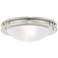 Ariel 2 Light Brushed Nickel Ceiling Mount