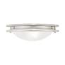 4_Ariel 2 Light Brushed Nickel Ceiling Mount more views