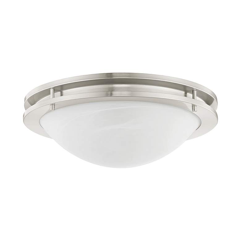 Image 3 Ariel 3 Light Brushed Nickel Ceiling Mount more views