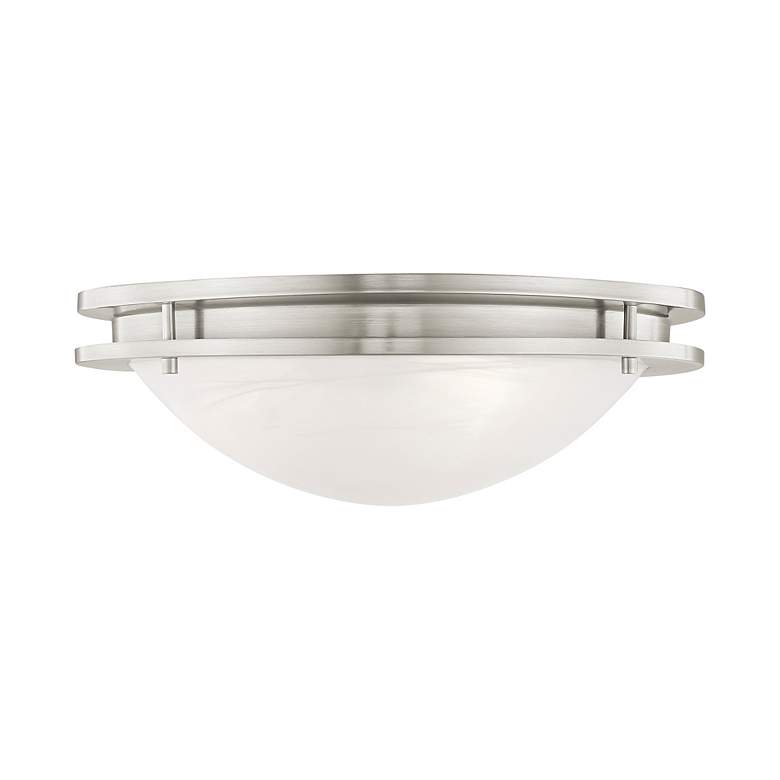 Image 5 Ariel 3 Light Brushed Nickel Ceiling Mount more views