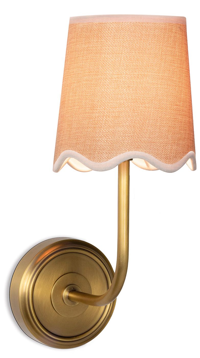 Image 4 Ariel Sconce (Natural Brass) more views