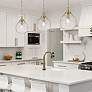 6_Ariella 10" Wide Brushed Champagne Bronze Mini Pendant Light more views