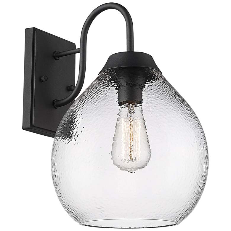 Image 3 Ariella 14 3/4" High Natural Black Outdoor Wall Light