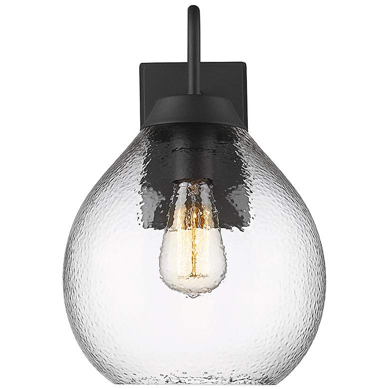 Image 5 Ariella 14 3/4" High Natural Black Outdoor Wall Light more views