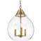 Ariella 14 3/4" Wide Brushed Champagne Bronze Pendant Light