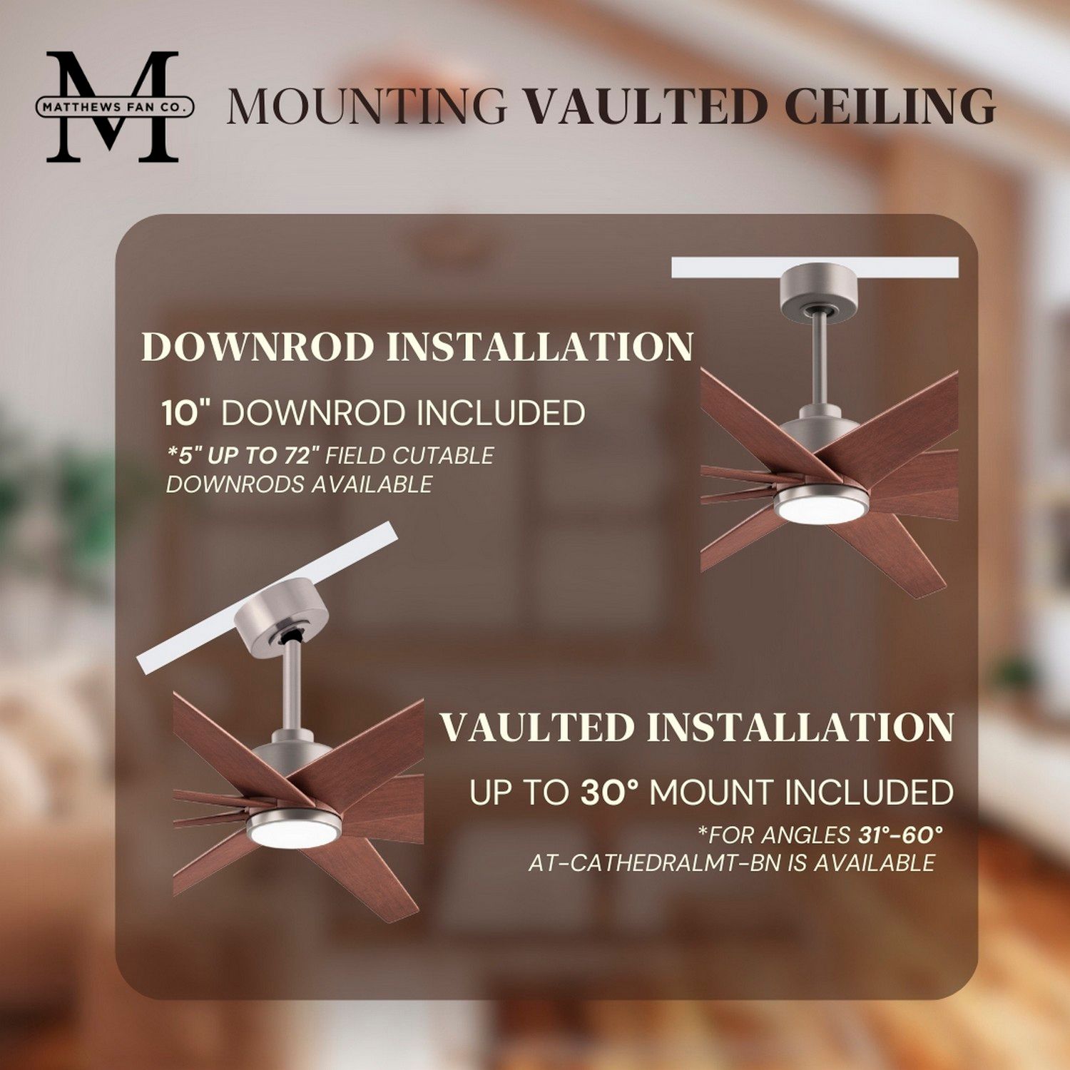 Image 7 Ariella 64"W 8 Blade Brushed Nickel LED Ceiling Fan w/ Walnut Tone Bla more views