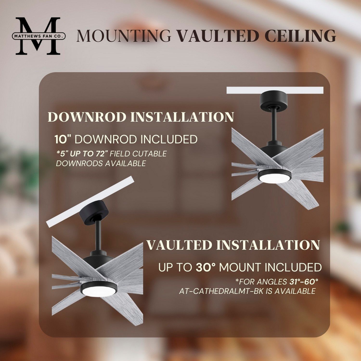 Ariella 64"W 8 Blade Matte Black LED Ceiling Fan w/ Barn Wood Tone Bla