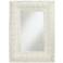 Arienzo White Wash 39 1/2"x54 1/4" Large Mirror